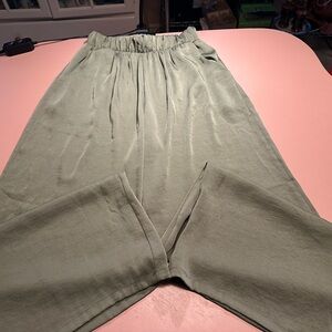 VICI Olive Green Wide Leg pants